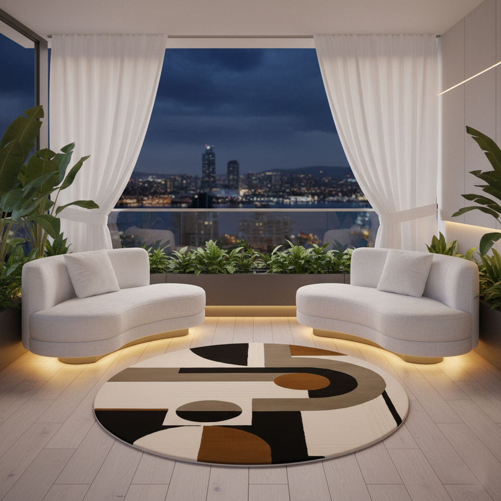 LUMORIA - Hand Tufted Abstract Carpet